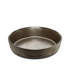 Aida RAW Metallic Brown Suppetallerken 19,4cm