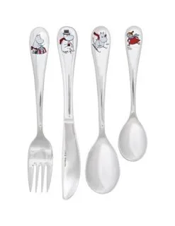 Mumi By Arabia Bestiksæt Vinter, 4 Dele