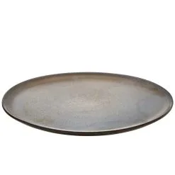 Aida RAW Middagstallerken, Metallic Brown