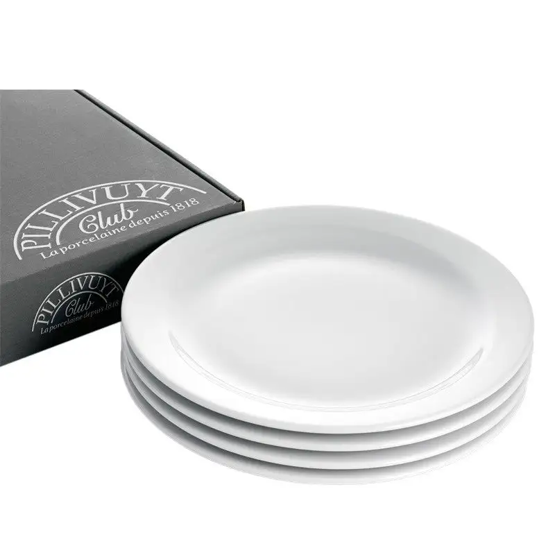 Pillivuyt Michelle Flad Tallerken 26 Cm. 4 Stk 3 Pillivuyt Michelle Flad Tallerken 26 Cm. 4 Stk