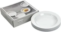 Pillivuyt Michelle Dyb Tallerken 22 Cm. 4 Stk