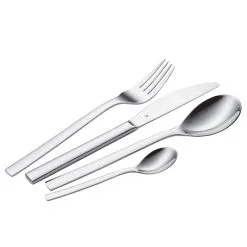 WMF Atria Bestik 24 Dele Blank Stål