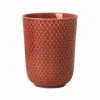 Lyngby Porcelæns Fabrikken Lyngby Porcelæn Rhombe Krus 33cl, Terracotta -Tallerkener butik 414 fb25b9ae 58fb 45b7 9f6c 6af0b9eaf4b3
