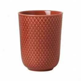 Lyngby Porcelæns Fabrikken Lyngby Porcelæn Rhombe Krus 33cl, Terracotta 3 Lyngby Porcelæns Fabrikken Lyngby Porcelæn Rhombe Krus 33cl, Terracotta