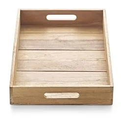 Dacore Bakke Med Håndtag Teak 45x30 Cm