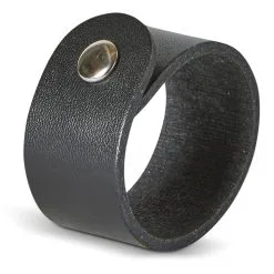 Dacore Servietring Sort Læder 6 Stk.