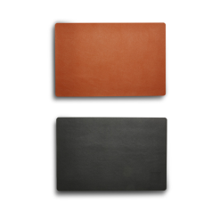 Dacore Dækkeserviet Vendbar Cognac/sort Læderlook