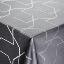 Nordisk Tekstil Damask Dug Metric 140x220 Cm Grå