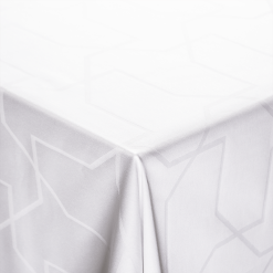 Nordisk Tekstil Damask Dug Metric 140x220 Cm Hvid