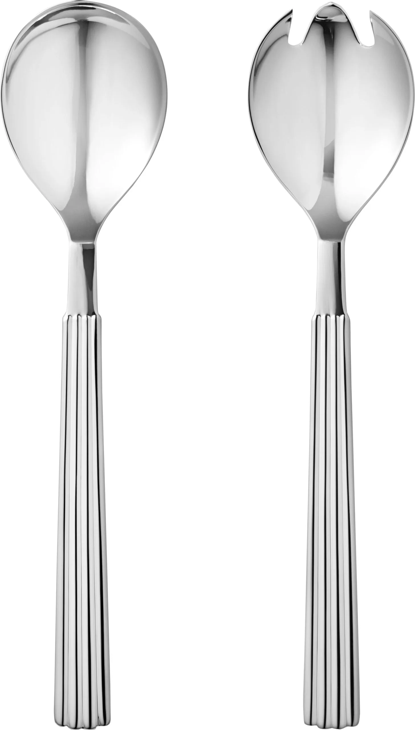 Georg Jensen Bernadotte Salatsæt Blankt Stål 3 Georg Jensen Bernadotte Salatsæt Blankt Stål