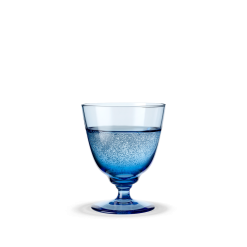 Holmegaard Flow Vandglas På Fod 35 Cl Blå