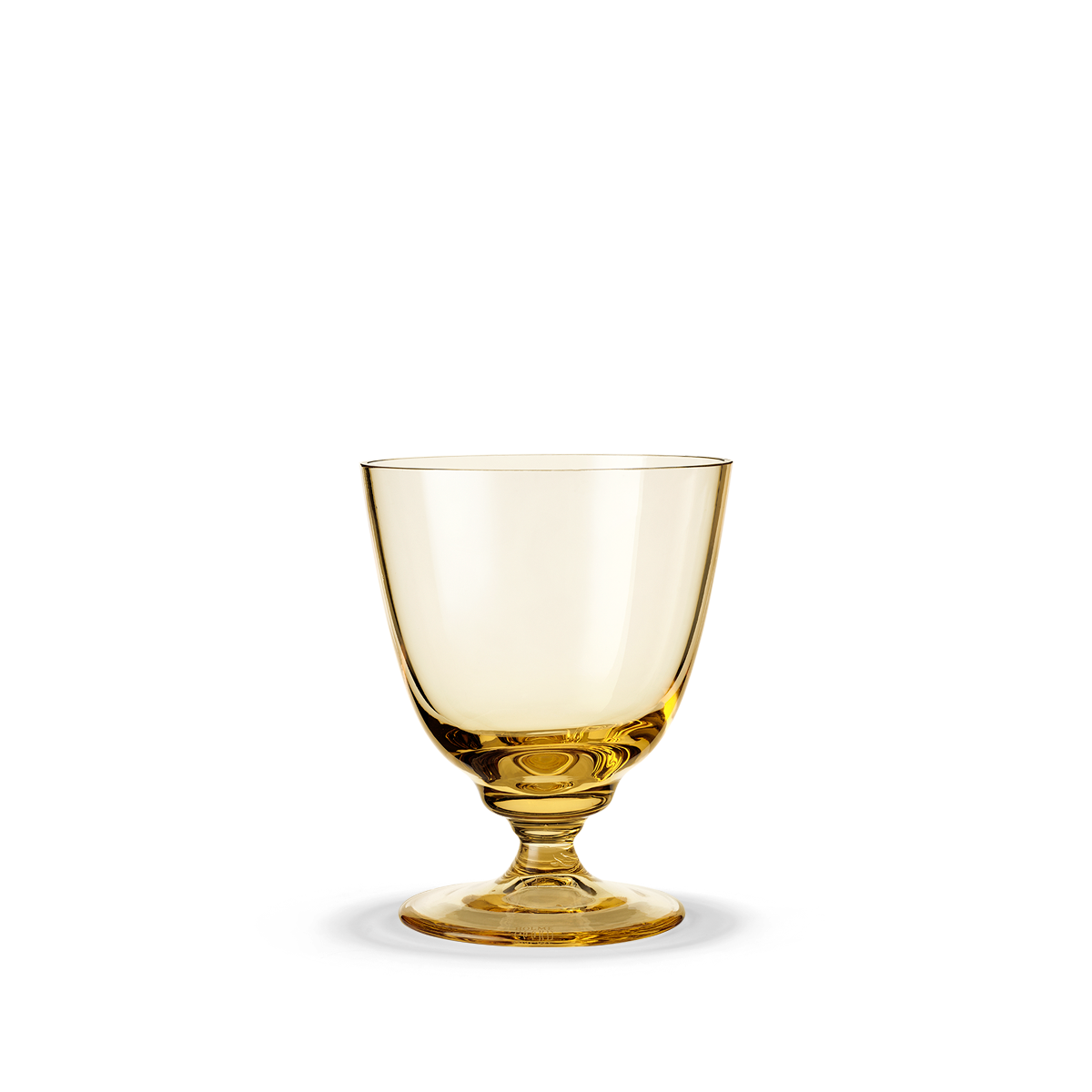 Holmegaard Flow Vandglas På Fod 35 Cl Amber 3 Holmegaard Flow Vandglas På Fod 35 Cl Amber
