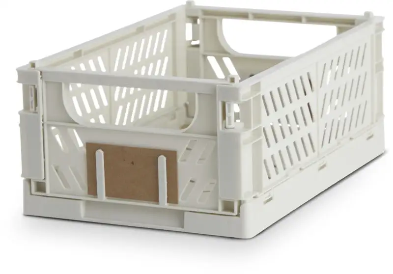 DAY Stabelbar Foldekasse Hvid 25 X 16 Cm 3 DAY Stabelbar Foldekasse Hvid 25 X 16 Cm