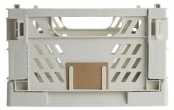 Schou Stabelbar Foldekasse Hvid 50 Cm