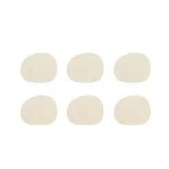 Aida RAW Recycled Coaster Warm Nude 6 Stk.