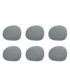 Aida RAW Coaster Glasbrik Silikone Grå 6 Stk. -Tallerkener butik 5709554147463 50539945 07eb 49aa 980b 1fccc640af40