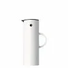 Stelton Termokande EM77 1,0 Ltr. Hvid -Tallerkener butik 5709846001268 000 1 86de1129 df04 43f6 8226 92e244070635