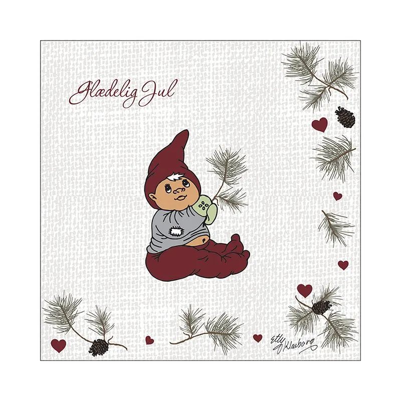 Etly Klarborg Papirservietter David 3 Etly Klarborg Papirservietter David