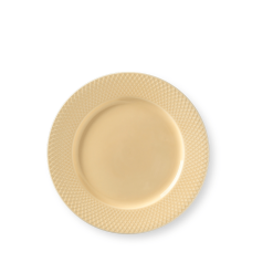 Lyngby Porcelæns Fabrikken Lyngby Porcælæn Rhombe Color, Middagstallerken 27 Cm Sand