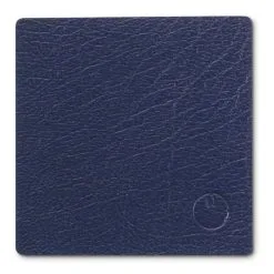 Noort Square Firkantet Glasbrik Mat Blå