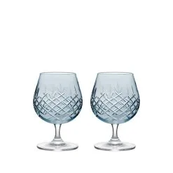 Frederik Bagger Crispy Sapphire Sixball Glas 2 Stk.