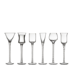 Lyngby Glas Snapseglas 6 Stk. 18 Cm