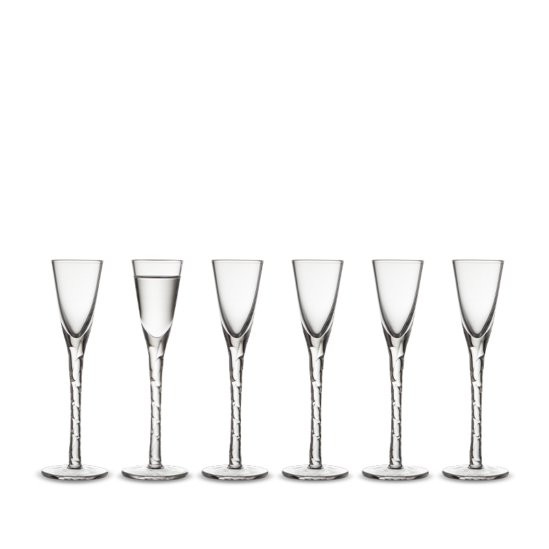 Lyngby Glas Paris Snapseglas 6 Stk. 2,5 Cl 3 Lyngby Glas Paris Snapseglas 6 Stk. 2,5 Cl