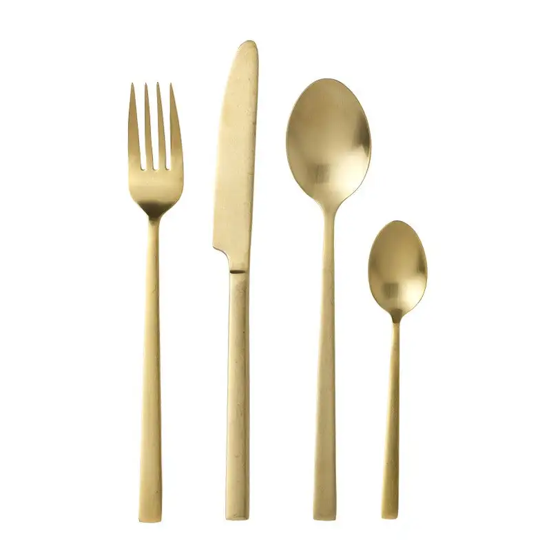 Bitz Bestik 16 Dele Messing Satin 3 Bitz Bestik 16 Dele Messing Satin