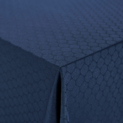 Nordisk Tekstil Damask Dug Honey Indigo 140x320 Cm