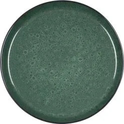 Bitz Gastro Middagstallerken Ø27 Sort/grøn