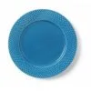 Lyngby Porcelæns Fabrikken Lyngby Porcelæn Rhombe Middagstallerken Blå, Ø27 -Tallerkener butik blaa27 ea1231e1 2bbd 4456 8aa8 c5247d3a2ad4